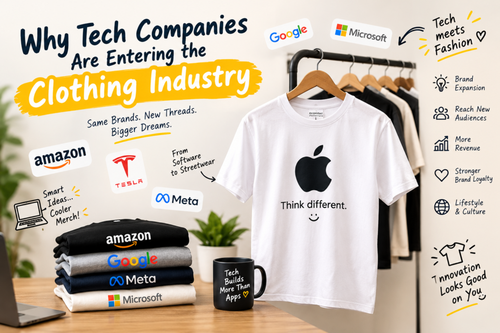Why Tech Companies Are Entering the Clothing Industry